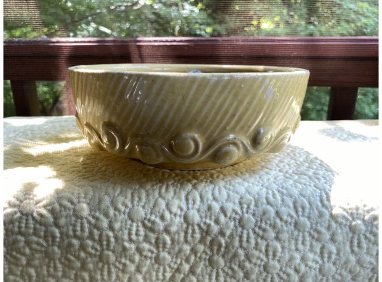 Yellow Planter/dish By McCoy