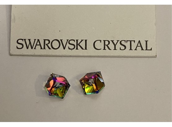 Beautiful Swarovsky Crystal Cubes