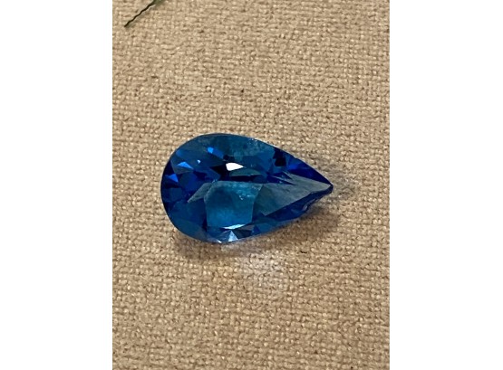 Gorgeous Blue Semi Precious Stone - Tear Drop Shape