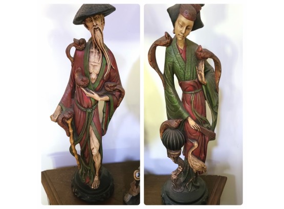 Oriental Ceramic Statues