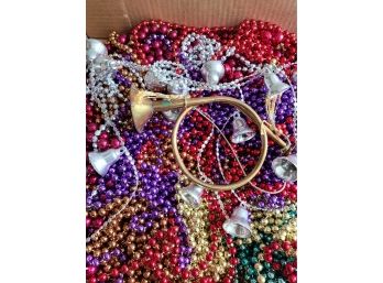 Christmas Beads And String Of Bells