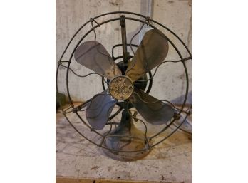 General Electric Fan Antique Works Great Powerful