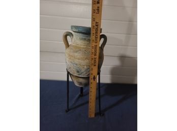 Decorative Vase With Stand