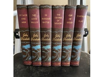 Six Volumes John Steinbeck Collier Editions
