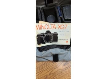 Minolta XG7 Camera