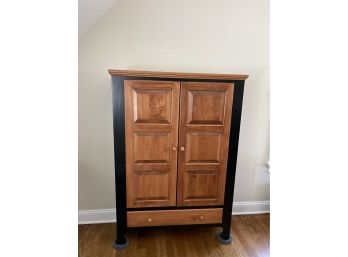 A Gorgeous Woodcraft Industries Solid Maple Armoire From The Wood Market In Monroe