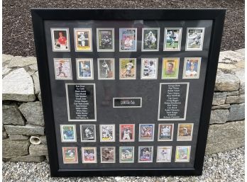 3000 Hit Club Framed Collectible Piece With Cert Of Authenticity
