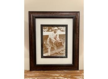 Framed White Sox Picture, 21x25