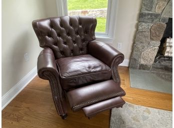 Fantastic Tufted Recliner Chair With Nailhead Detail
