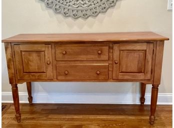 Nichols & Stone Maple Sideboard With Dovetail Joinery, Gorgeous!