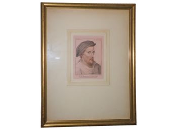 Francesco Bartolozzi After Hans Holbein The Younger. John Howard, Earl Of Surrey 1796