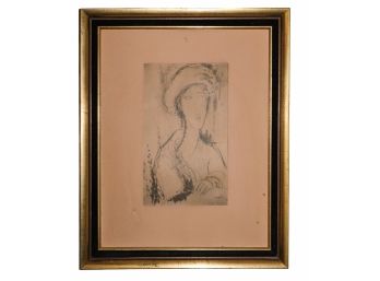 Modigliani Portrait Of A Woman Private Collection Paris