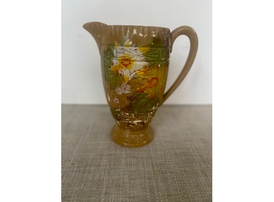 Vintage Sylval English Painted Pitcher