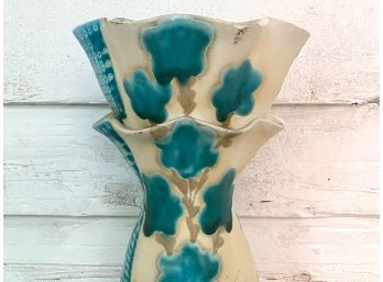 Beautiful Hand- Made Ceramic Vase Signed Galloway
