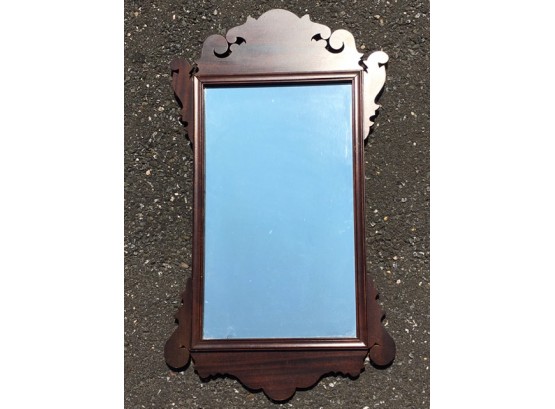 Traditional Solid Wood Chippendale Style Mirror