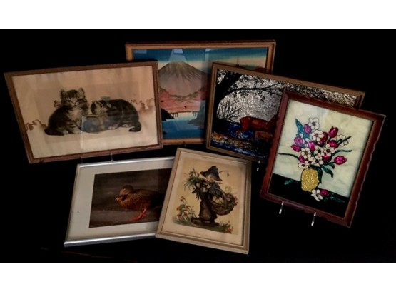 Collection Of Vintage To Now Wall Art - 6 Pieces