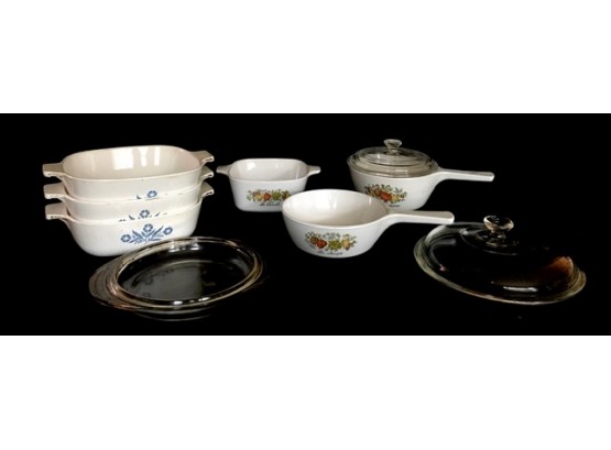 Grouping Of Vintage Corningware