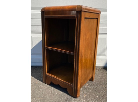 Solid Wood Art Deco End Table/nightstand