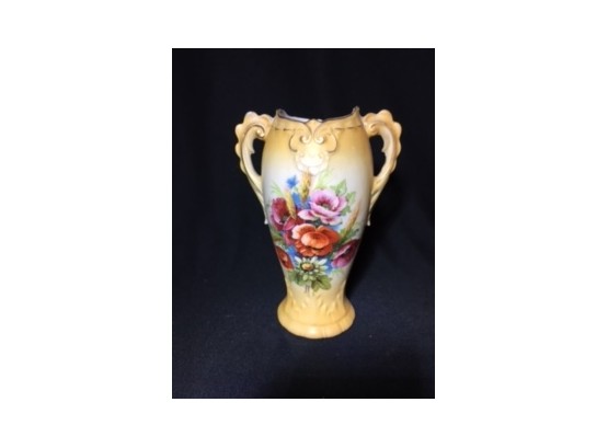 Art Nouveau Two-handled Bud Vase