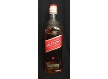 Johnnie Walker Red Label Blended Scotch Whiskey 750 ML Unopened