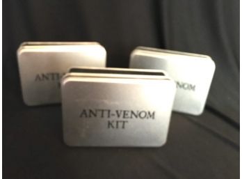 Trio Of AntiVenom Tin Canisters