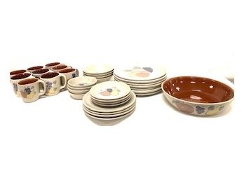 Vintage Country Harvest By Chatham Potters - Partial Set