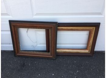 Pair Of Vintage Wooden Frames