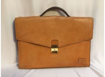 Vintage Christian Dior Leather Attache Case