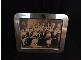 Vintage Silver Frame W/ Photograph