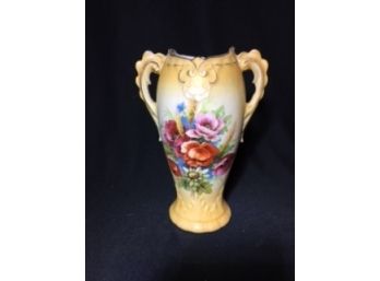 Art Nouveau Two-handled Bud Vase