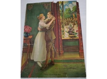 WW1 Print 'His Country's Call'