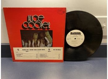 Alice Cooper. Easy Action On 1970 White Label Promo Straight Records Stereo.