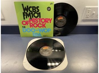 WCBS FM101 History Of Rock. The Doo-Wop Era. Part 1. Double LP On Collectibles Records.