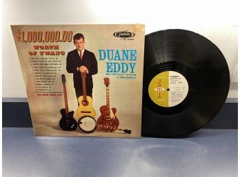 Duane Eddy. His 'Twangy' Guitar & The Rebels. $1,000,000.00 Worth Of Twang On 1960 Jamie Records Mono.