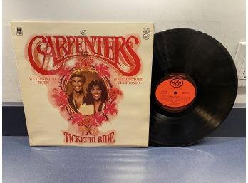Carpenters. Ticket To Ride On 1970 UK Import MFP Records Stereo.