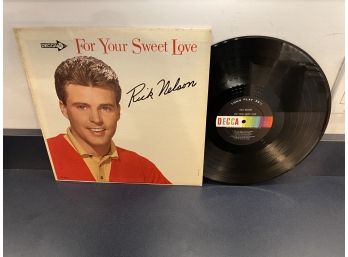 Rick Nelson. For Your Sweet Love On 1963 Decca Records Mono.