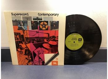 JBL Superecord. Contemporary On Warner Bros. Records Stereo. Lovecraft, James Taylor, Joni Mitchell.
