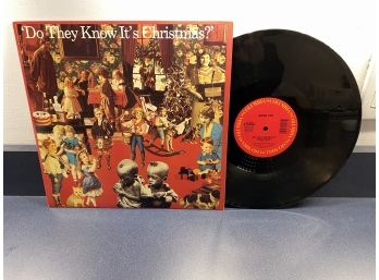 'Do They Know It's Christmas?' On 1984 Columbia Records Stereo.