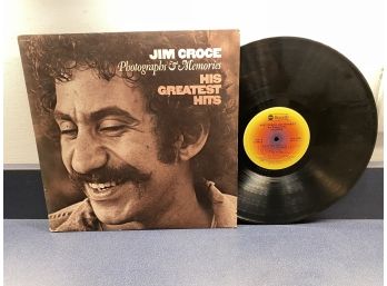 Jim Croce. Photographs And Memories. His Greatest Hits On 1974 ABC Records Stereo.