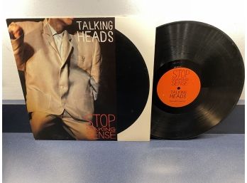 Talking Heads. Stop Making Sense On 1984 Sire Records. David Byrne.