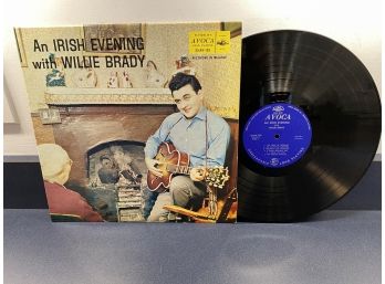 An Irish Evening With Willie Brady On Avoca Records Stereo.