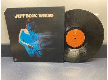 Jeff Beck. Wired On 1976 Epic Records Stereo.