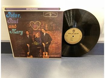 Peter, Paul And Mary On 1962 Warner Bros. Records Stereo.