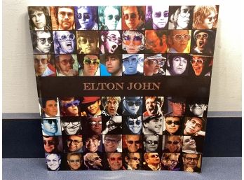 Elton John Color Photographs And Text Concert Program With Insert. Near Mint Condition.