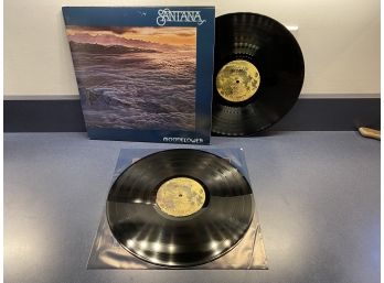 Santana. Moonflower. Double LP On 1977 Columbia Records Stereo.