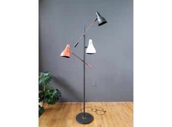 60s Gerald Thurston Lightolier Tiennale Floor Lamp