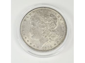1896 Morgan Silver Dollar UNC In Case