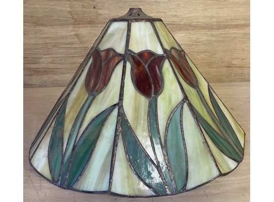 Handmade Stained Glass Tulip Shade