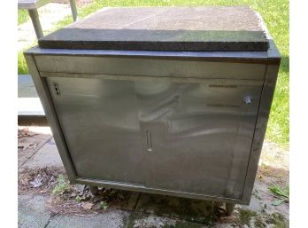 Stainless Two Door Cabinet