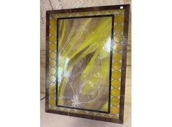 Sexy Handmade Unframed Stained Glass Panel